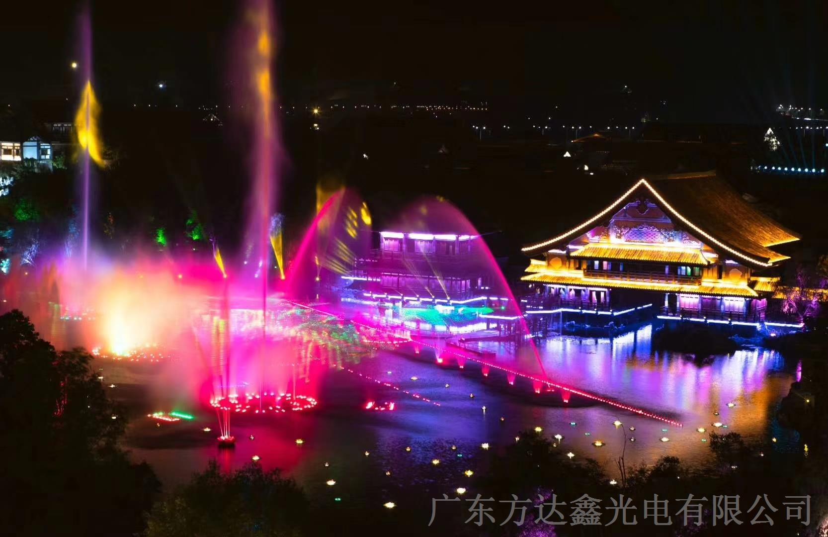 广东泓禧汇助力国内最大仿唐建筑群湖北襄阳唐城影视基地夜景亮化工程完美收官！