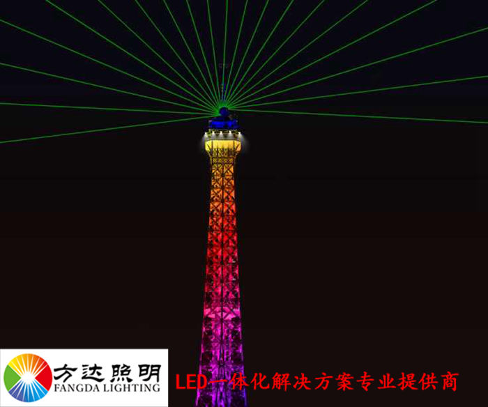 安徽省阜阳市生态乐园国家4A级景区夜景亮化工程