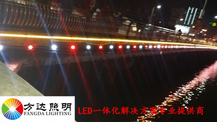 广东开平沿江路夜景亮化工程