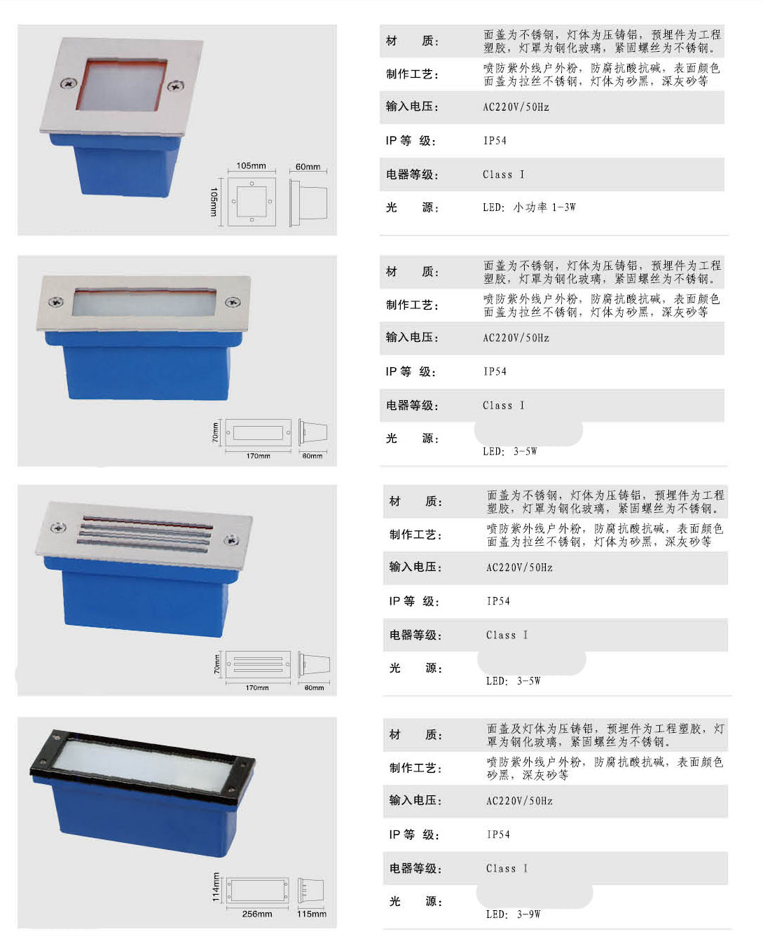 led墙角灯