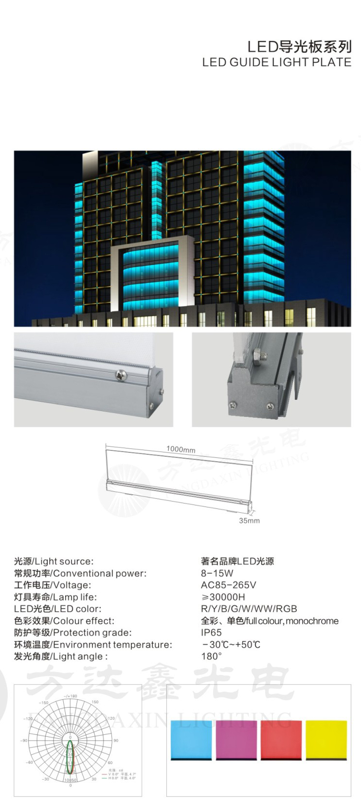 led导光板灯