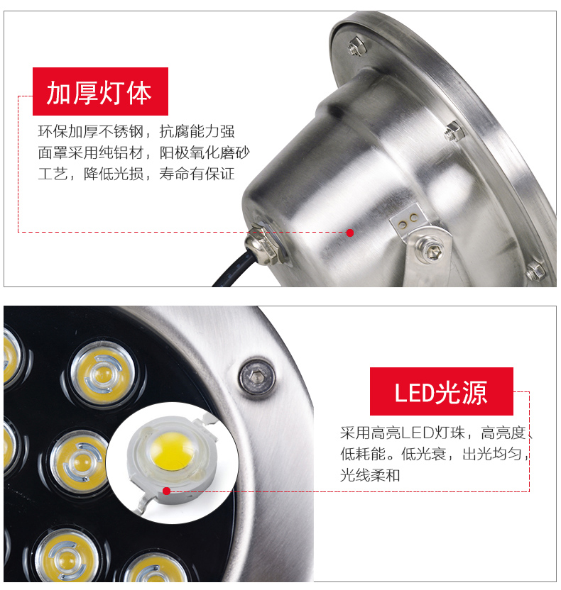 水底投光灯