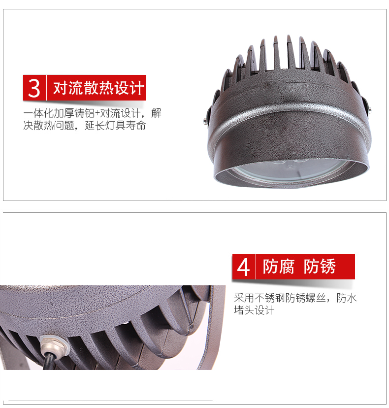 投光灯18w